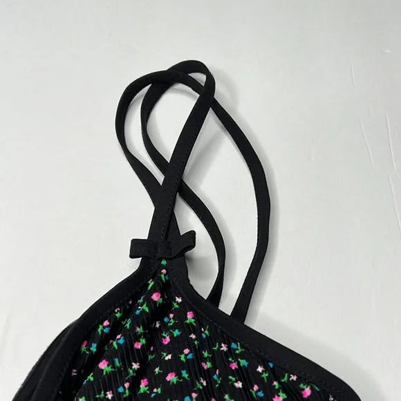 Mainstream floral ribbed bathing suit size 16 - Picture 6 of 15